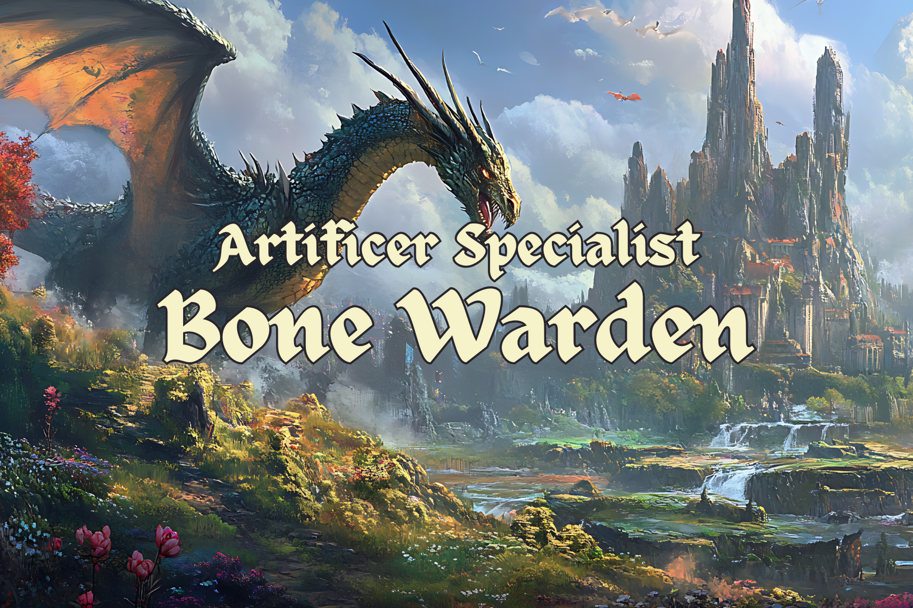 Artificer Specialist: Bone Warden